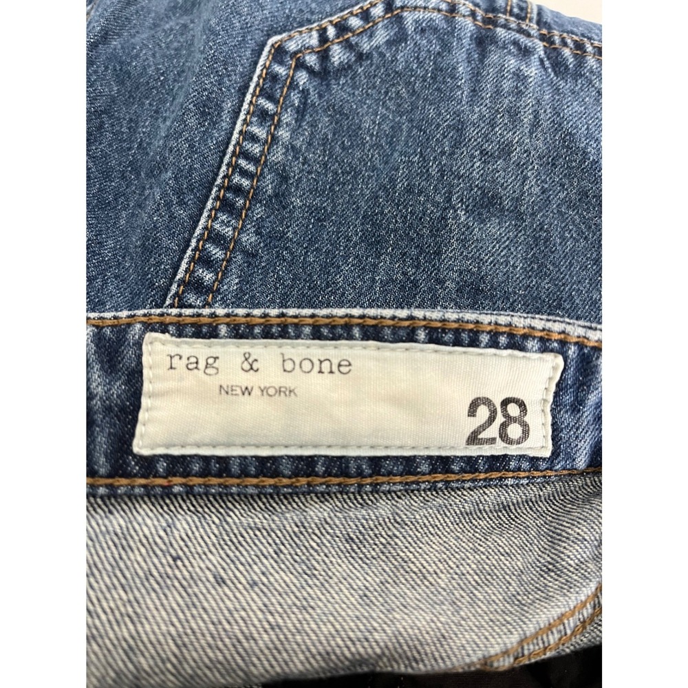 RAG & BONE Cailyn Cargo Wide Leg Utility Jeans in Ari - Picture 12 of 14